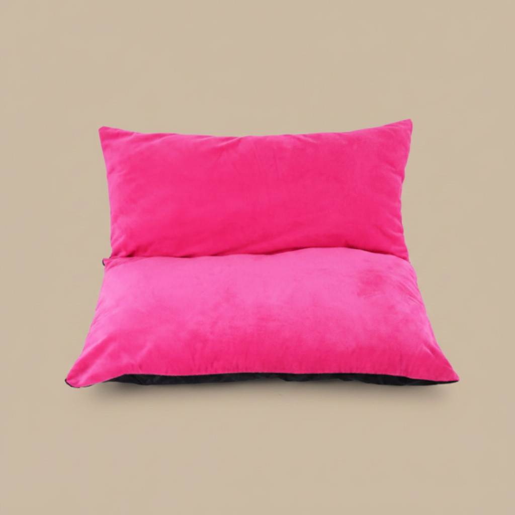 canape pour chien pliable rose