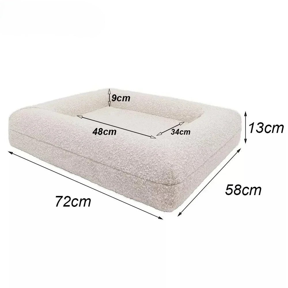 les mesure de panier chien luxe a memoire de forme