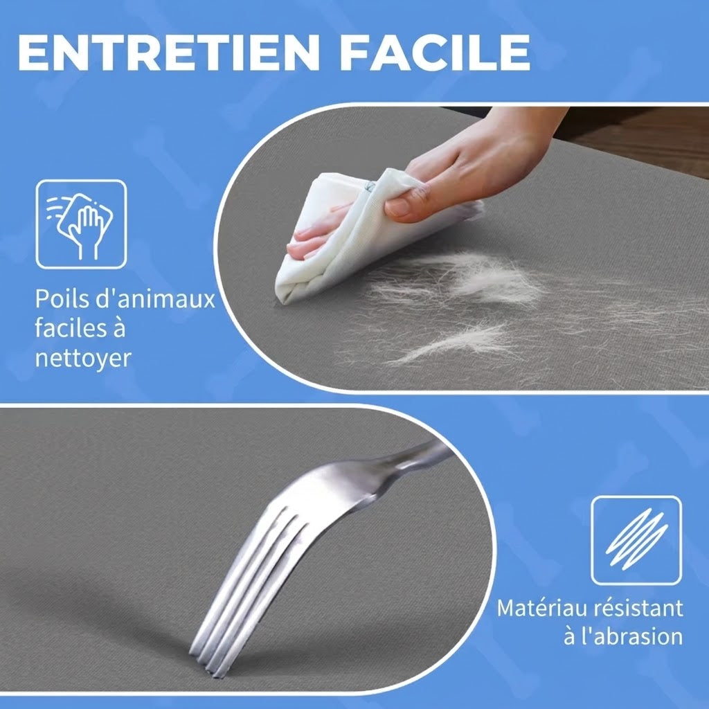 lit pliant chien entretien facile et solide