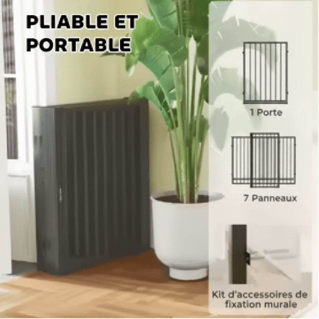 parc pour chien pliable et portable facile a ranger