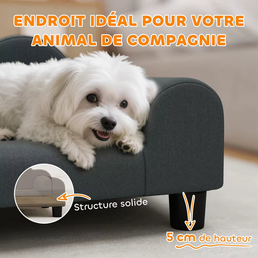 structure solide de canape pour petit chien