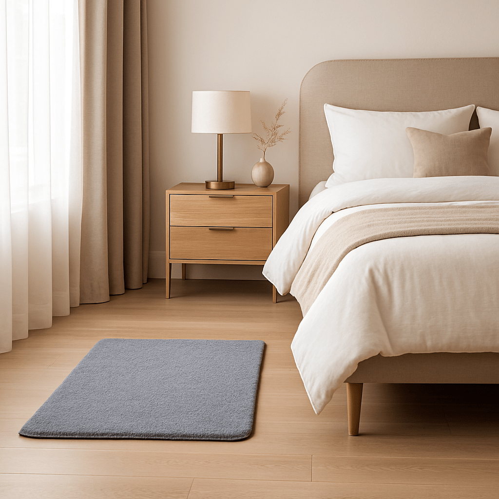 tapis pour chien dans la chambre