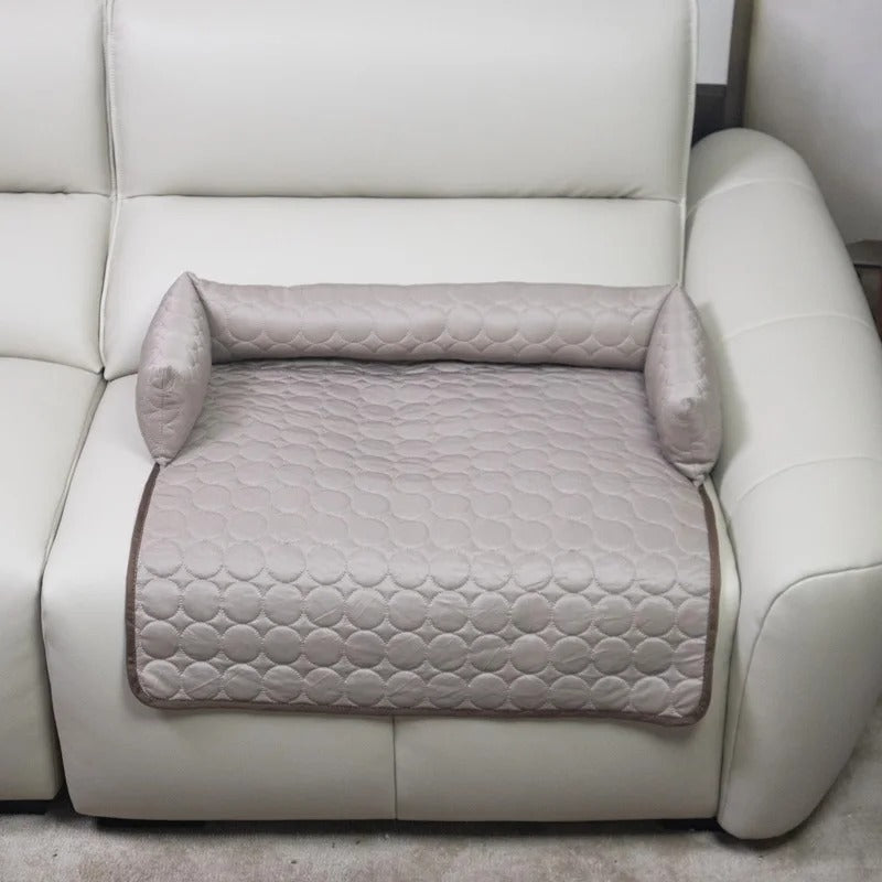 tapis rafraichissant chien coussin