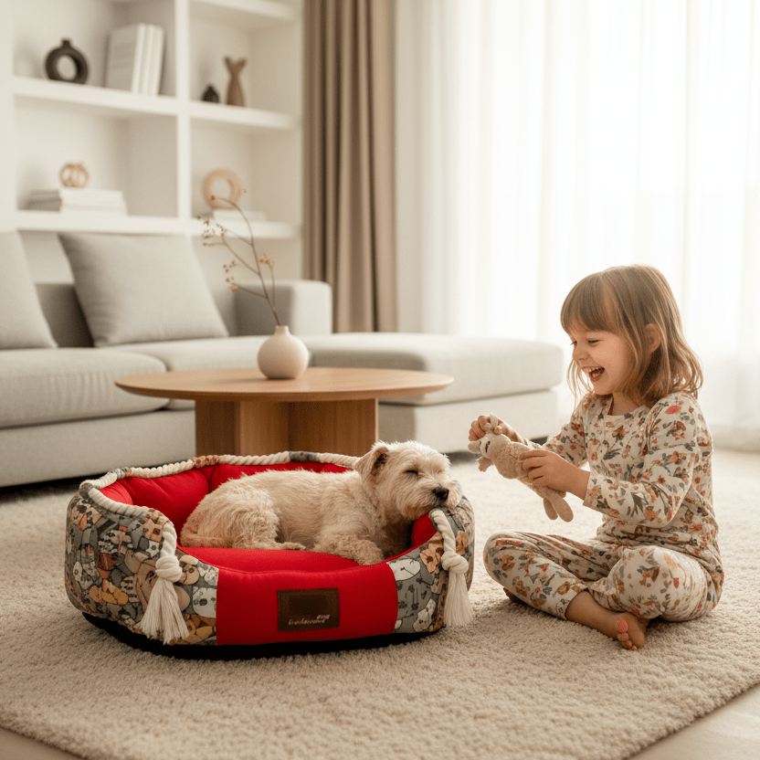 Coussin pour Grand Chien Orthopédique : Offrez-lui le Repos qu'il Mérite