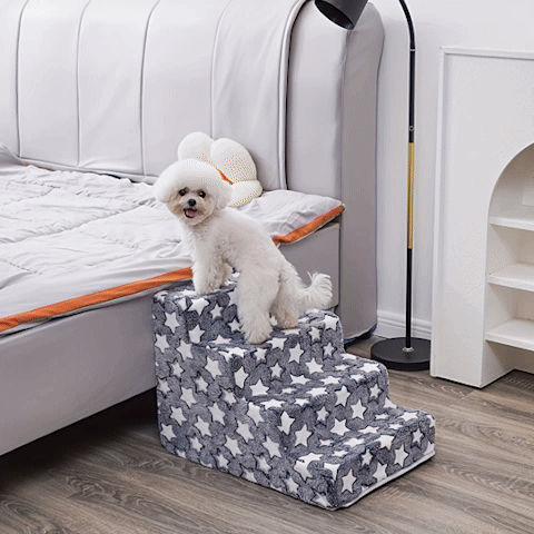 Escalier pour chien imperméable