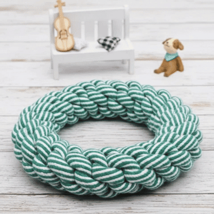 Jouet indestructible pour Chien bicolore