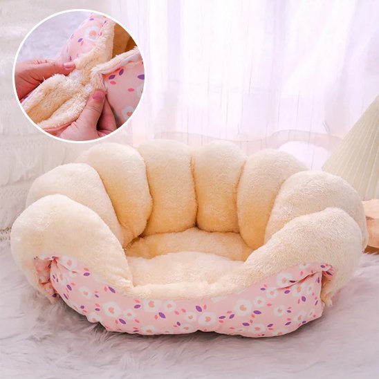 canapé pour chien déhoussable avec des Noeux 