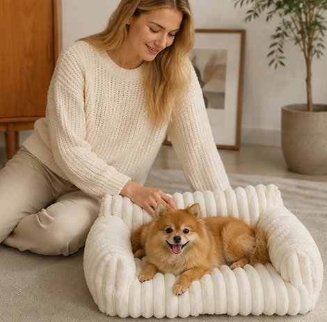 Canapé pour petit  Chien doux 