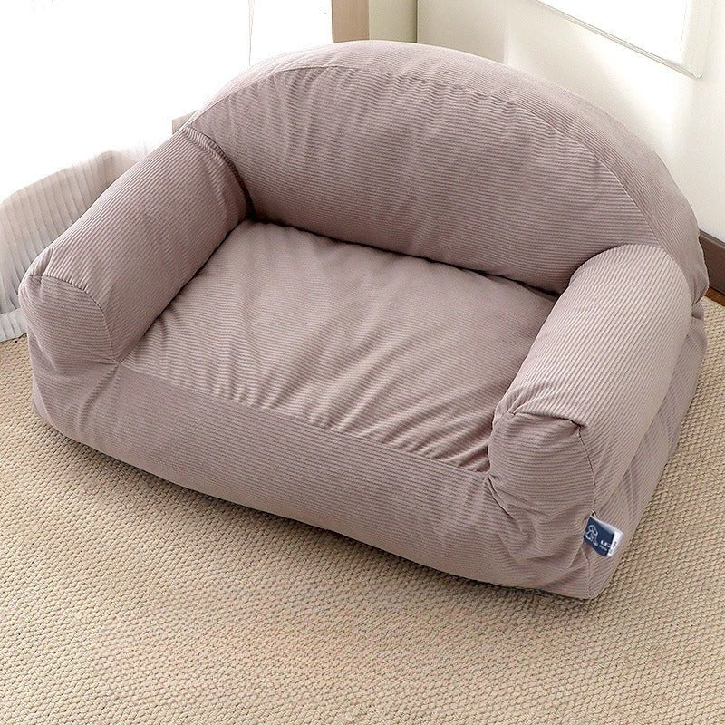 canape_lit_pour_chien_confortable_gris