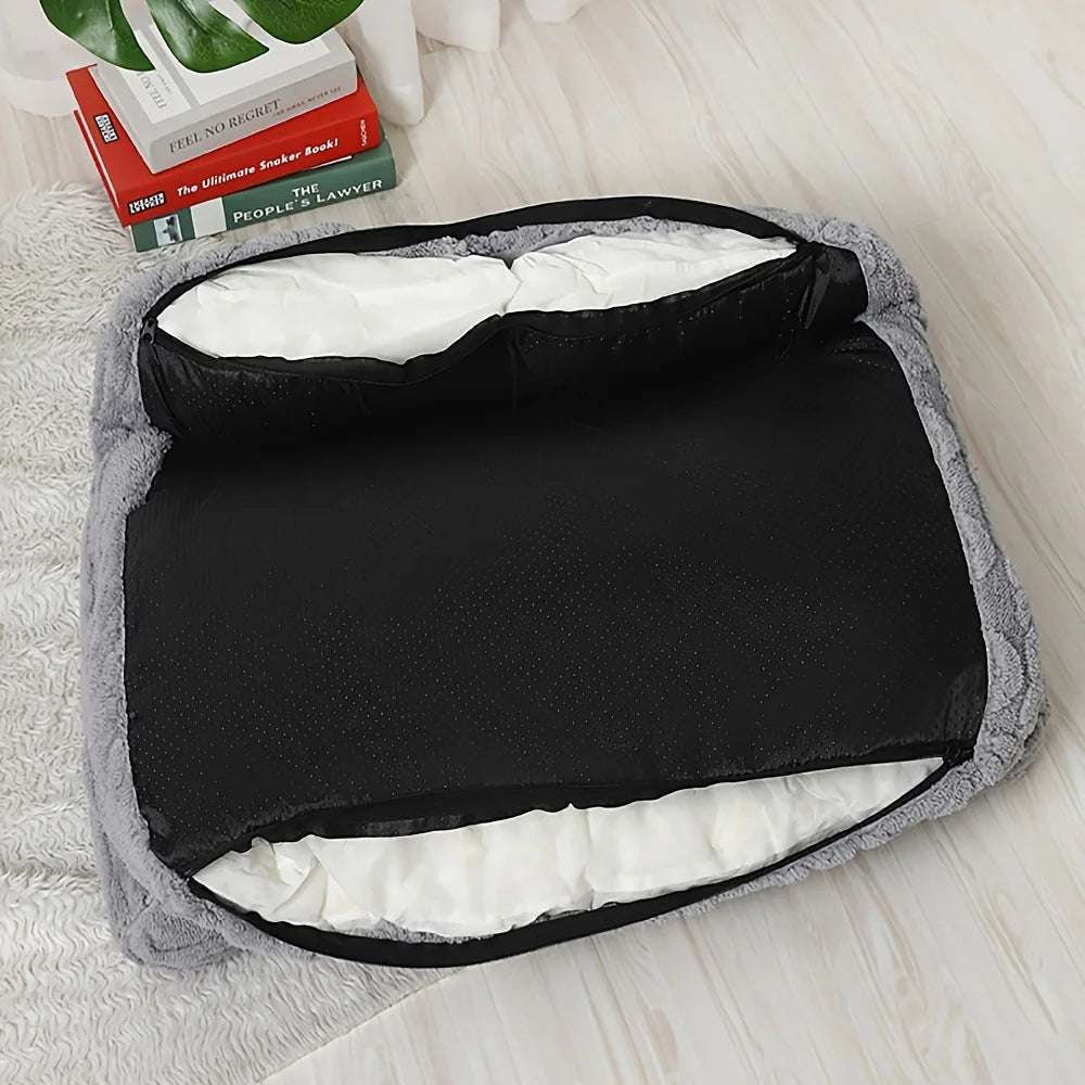 canape lit pour chien déhoussable doux  facile pour nettoyage 