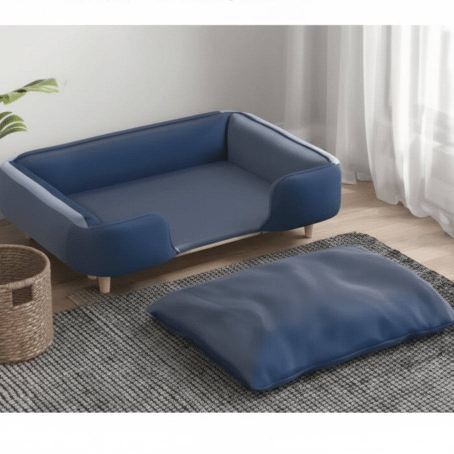 canape littérale chien coussin démontable facile a nettoyer