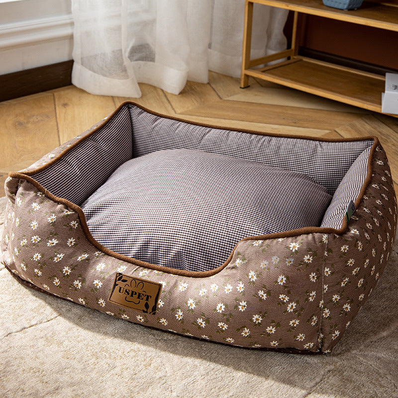 canape pour chien fraicheur d'été lavable