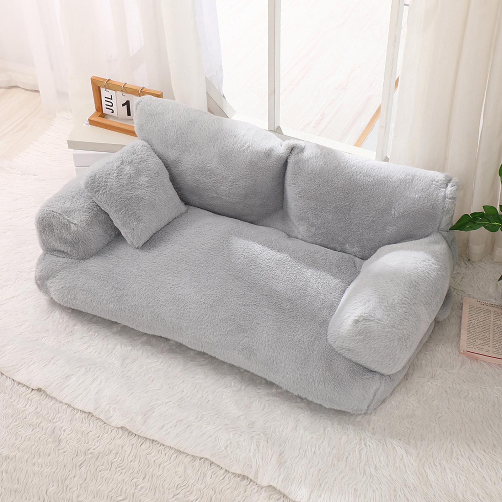 canape pour chien pas cher gris claire