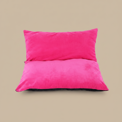 canape pour chien pliable rose
