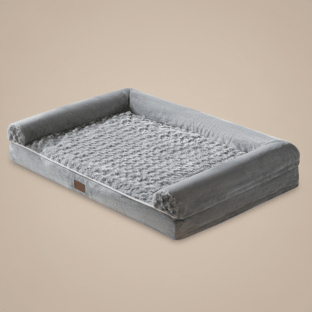 canape pour chien xxl avec trois coussin soutien les cervicaux