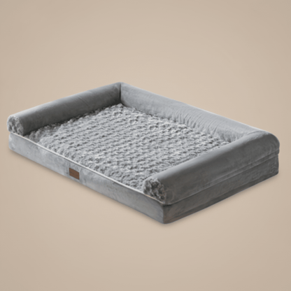 canape pour chien xxl avec trois coussin soutien les cervicaux