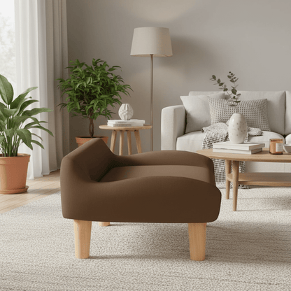 canape pour chien xxl confortable marron