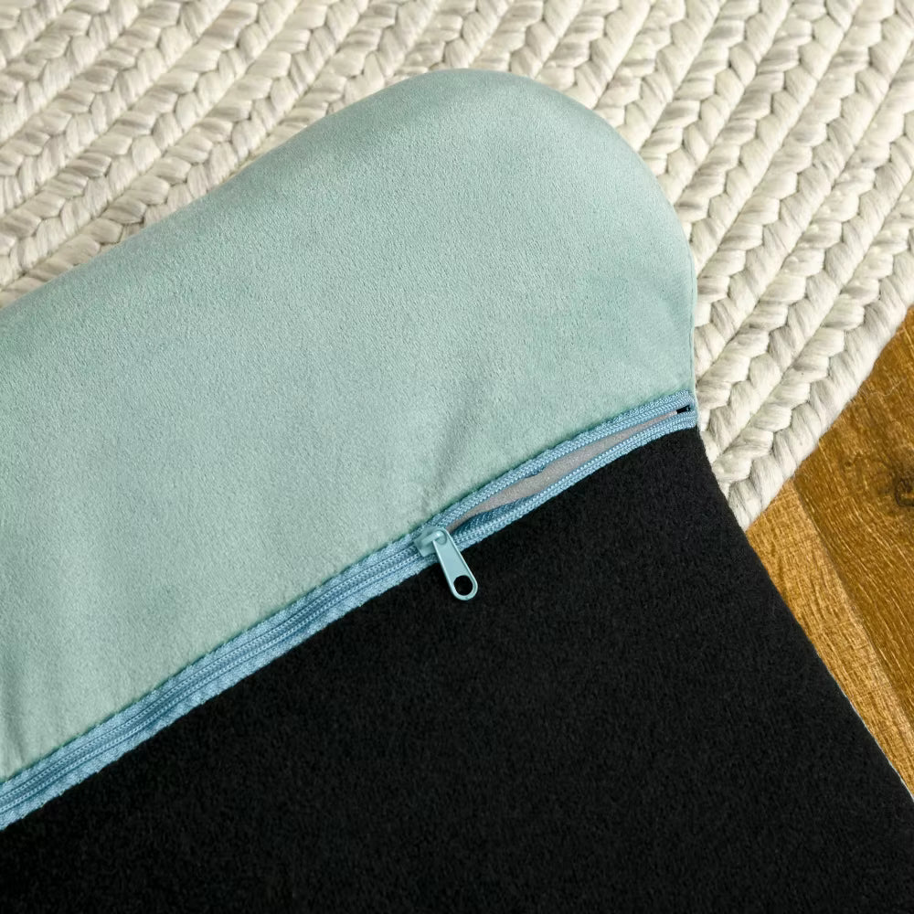canape pour grand chien en bois avec fermeture éclaire