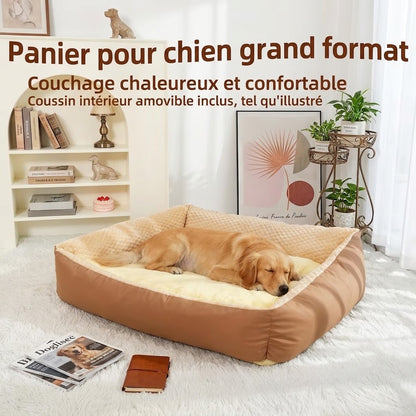 Canapé pour chien XXL | Déhoussable & Orthopédique