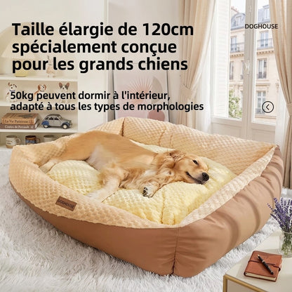 Canapé pour chien XXL | Déhoussable & Orthopédique