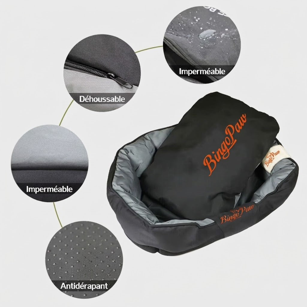 caractéristique de panier chien XXL antidérapant