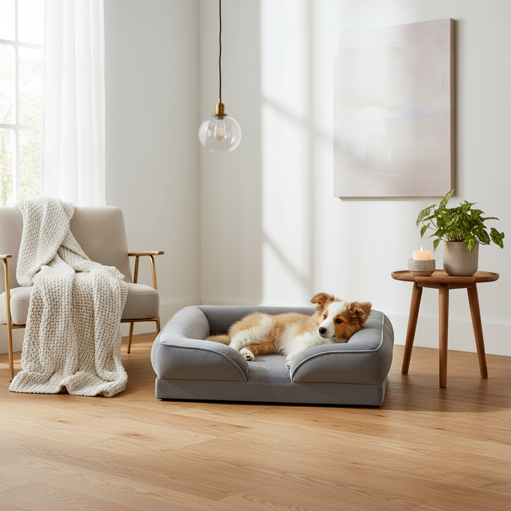 Panier orthopédique chien confort supérieur - anti-douleur