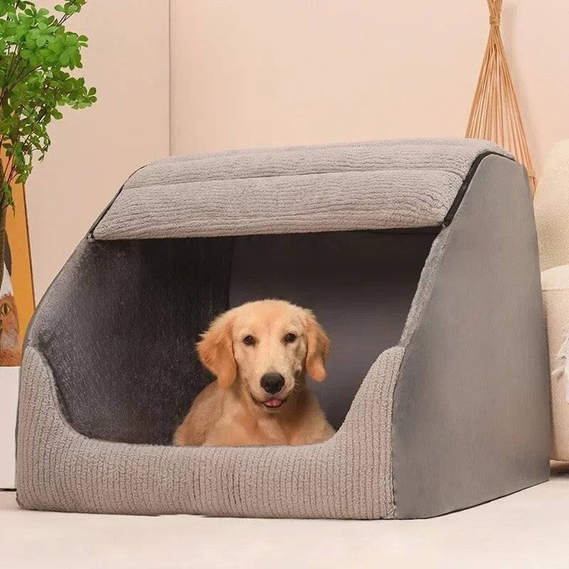 chien dans niche chien boite a  pain