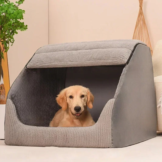 chien dans niche chien boite a  pain