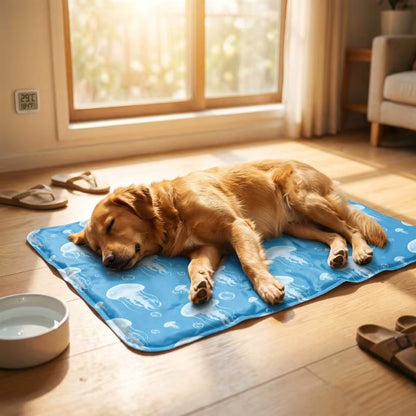 chien tapis rafraichissant étanche