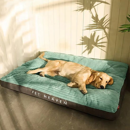 coussin pour chien xxl  en voleurs côtelé  