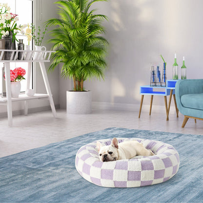 coussin chien en peluche déhoussable