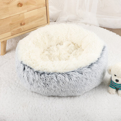 coussin chien en peluche lavable