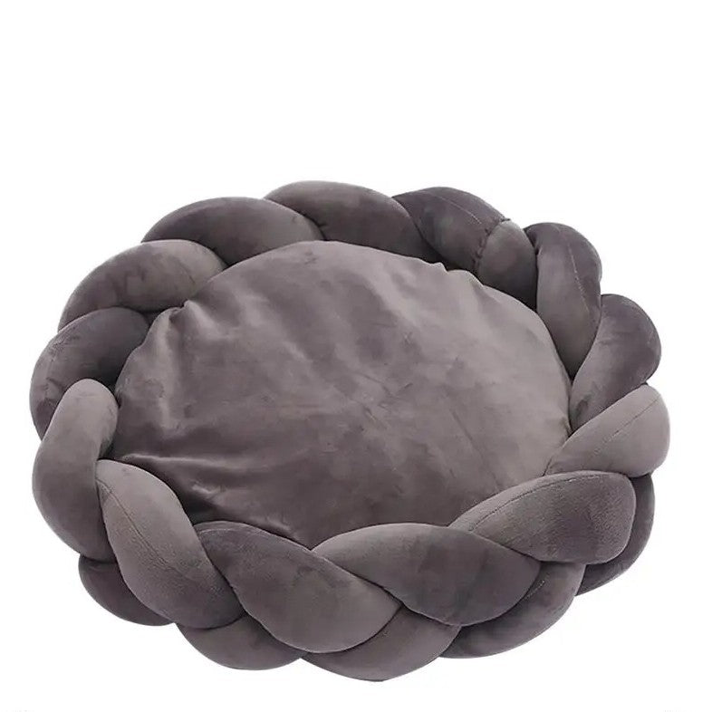 coussin_chien_trissé_gris_clair
