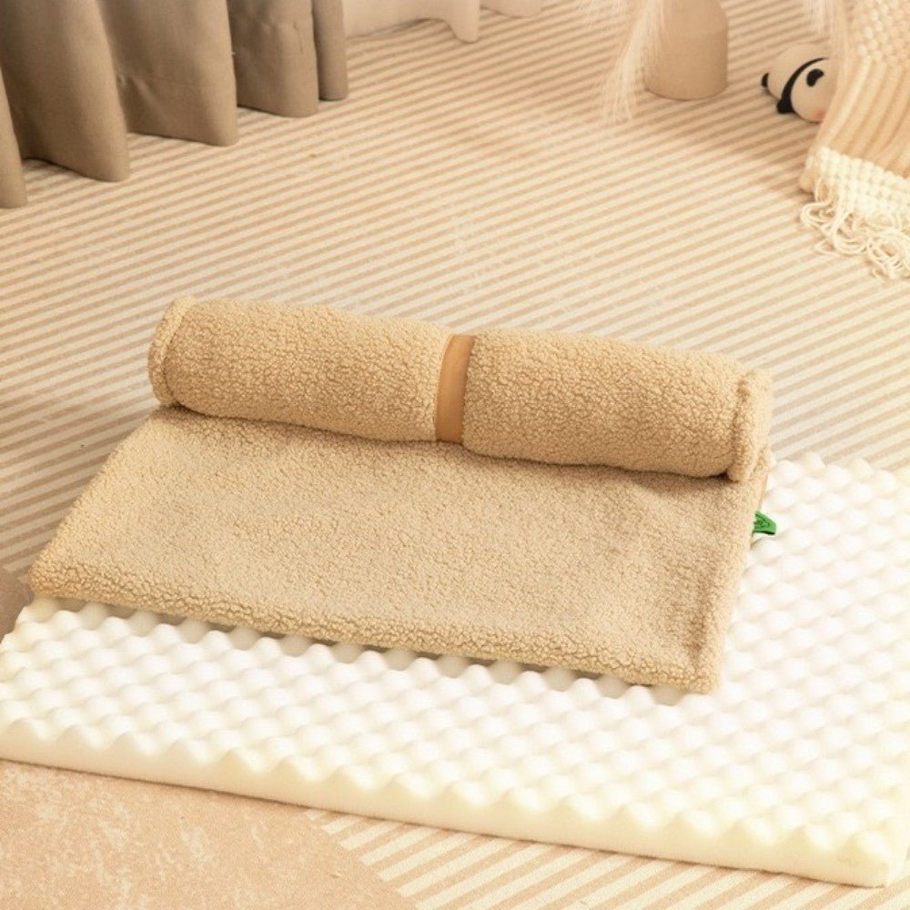 coussin pour chien déhoussable marron