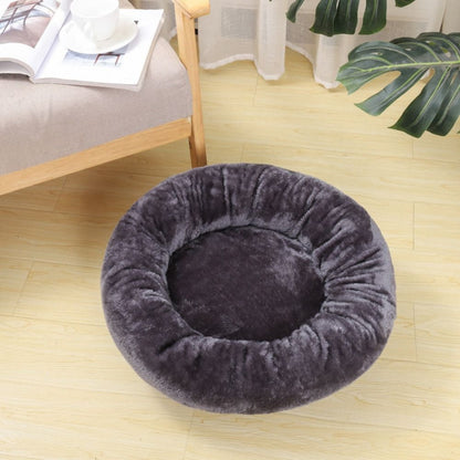 coussins pour chiens doux gris foncé
