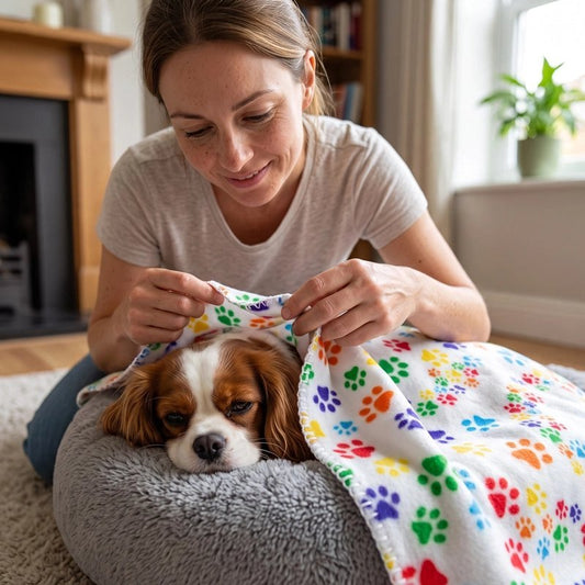 Couverture chien en polaire 
