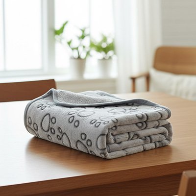 Couverture pour chien en polaire chaud  