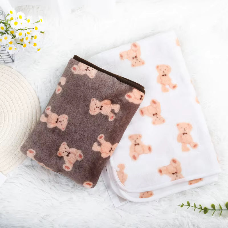 couverture chien en corail expirante et chaud