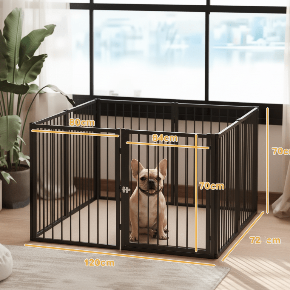démentions de parc pour chien pliable