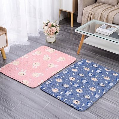 deux couleurs de Tapis Chien rafraichissant imprimé 