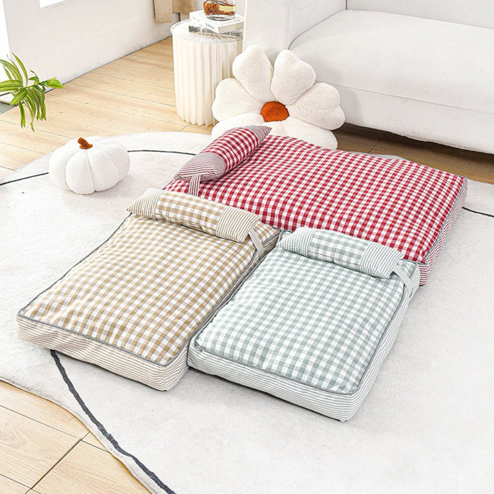 démentions différents de coussin chien moelleux 