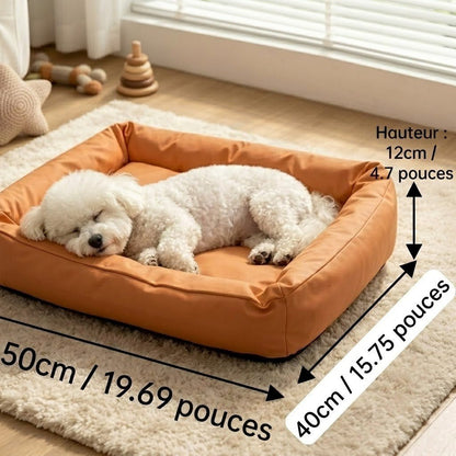 dimensions de coussin imperméable pour chien incontinent doux