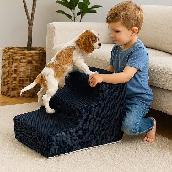Escalier pour chien déhoussable 