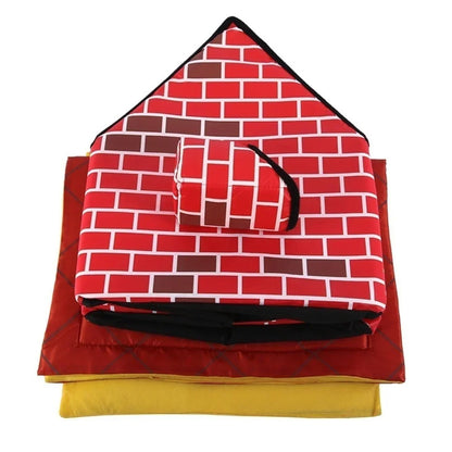 fenetre  niche pour chien interieur en brique