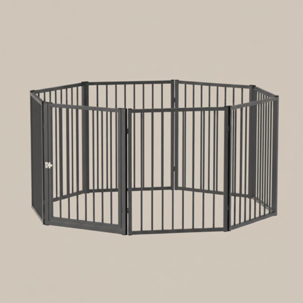 forme rond de parc pour chien pliable
