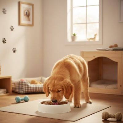 Gamelle anti glouton Chien  stimule mentalement 