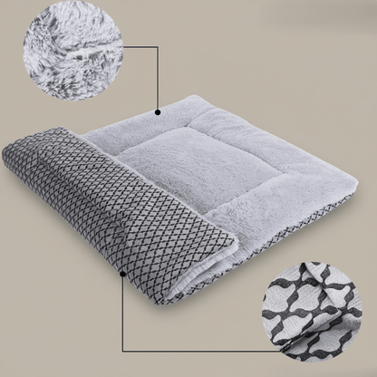 grand matelas pour chien en peluche