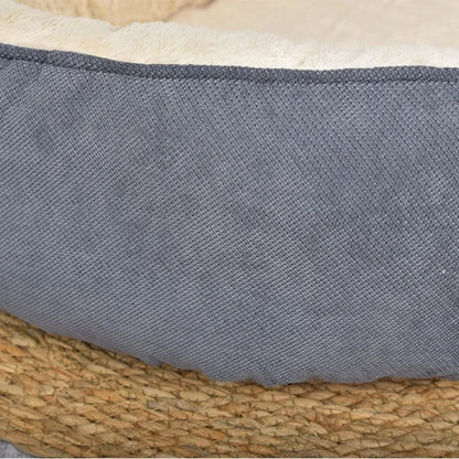 hauteur panier chien confort douillet rebord gri
