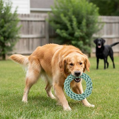 Jouet indestructible pour Chien avec texture stimulante 