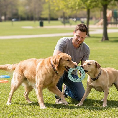 Jouet indestructible pour Chien en spirale: